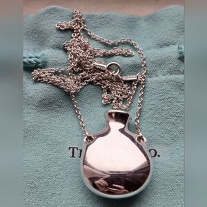Tiffany & Co. Open Bottle Pendant Necklace